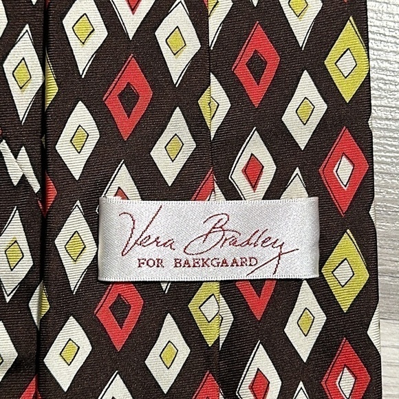 Vera Bradley Multicolored/Brown Tie 59” - Picture 4 of 5